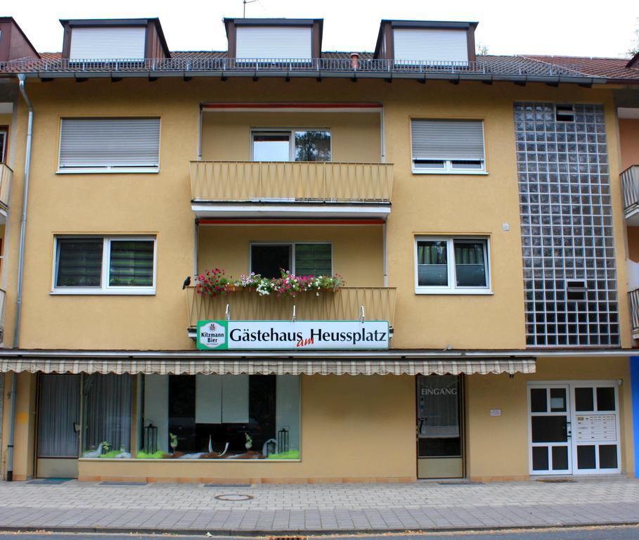Gaestehaus Am Heuss-Platz Erlangen Eksteriør bilde