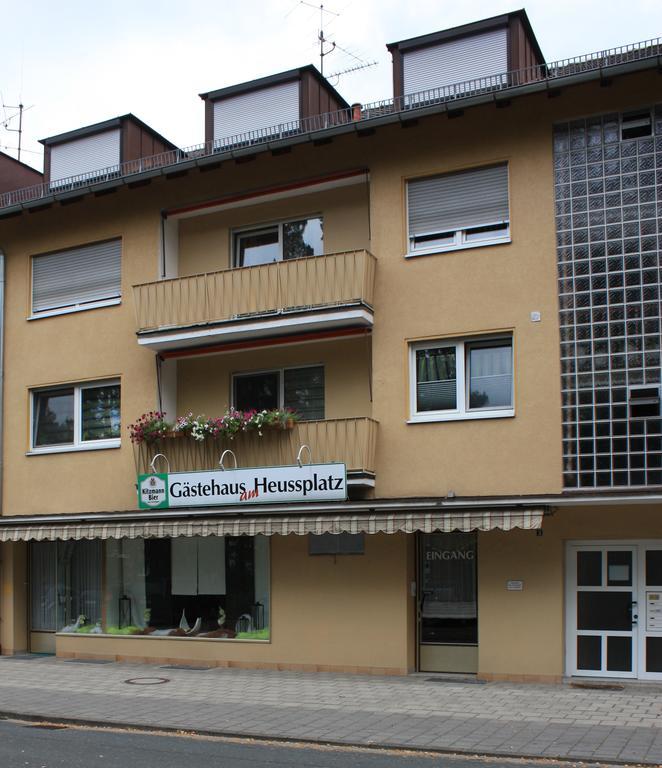 Gaestehaus Am Heuss-Platz Erlangen Eksteriør bilde
